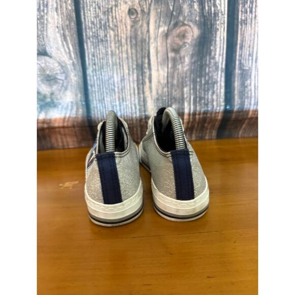 FOCO Tennessee Titans Women's Glitter Canvas Shoes NFL Team Spirit Size 9 - Picture 5 of 5